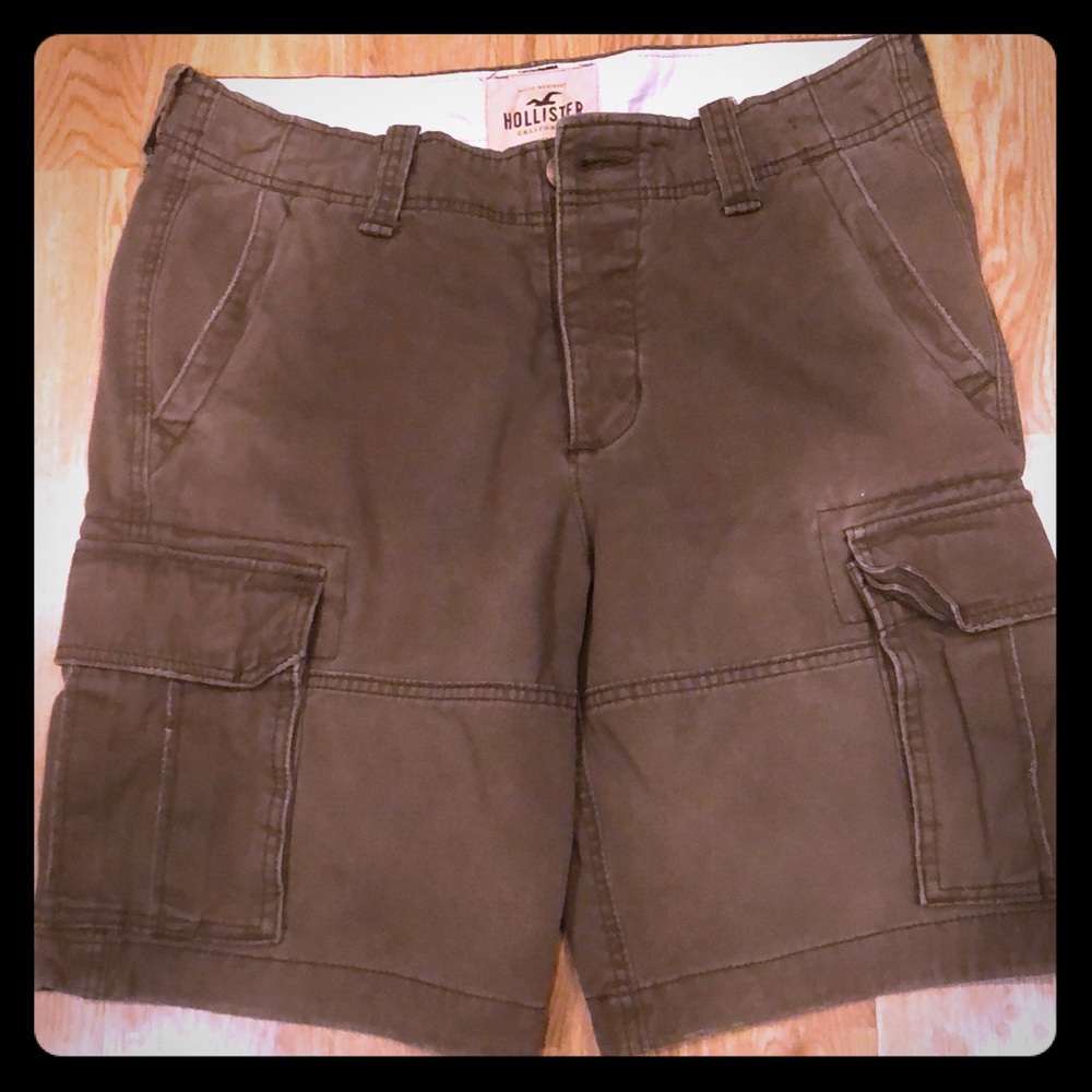 Hollister Men Cargo Shorts Size 32 NWOT